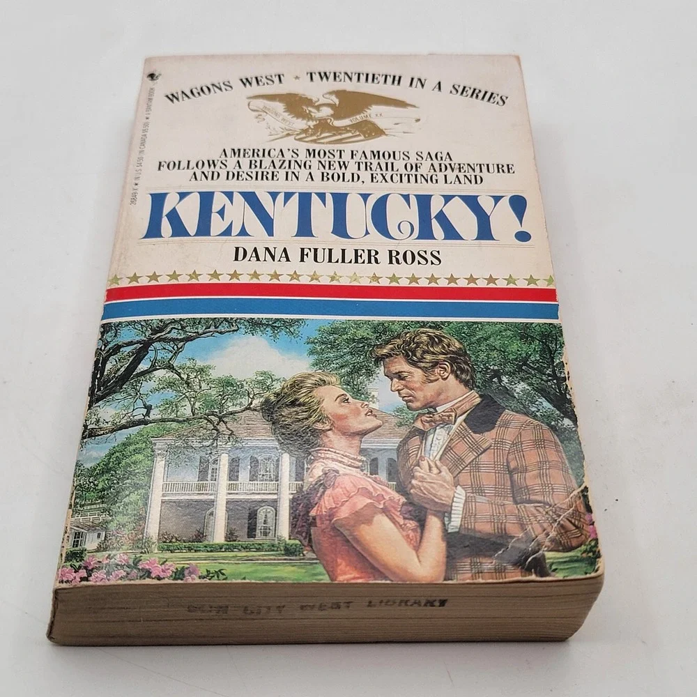 Dana Fuller Ross Kentucky! Paperback First Printing Wagons West Vol 20 Fair